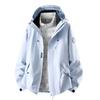 Men Women Winter Waterproof Windproof Hiking Jacket With Removable Down Liner Outdoor Camping Trekking Travel