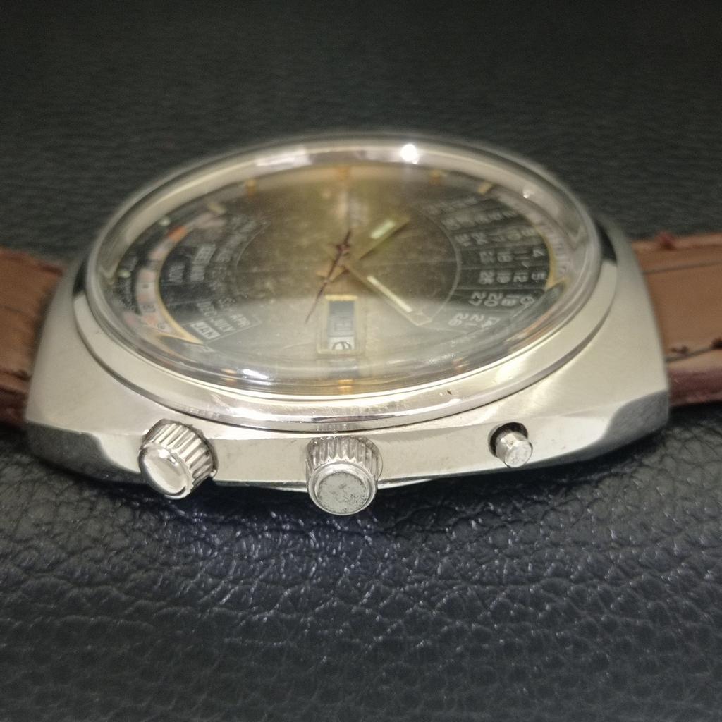 JAPAN VINTAGE ORIENT 100 YEARS AUTOMATIC MENS ORIGINAL DIAL WATCH a703117-1