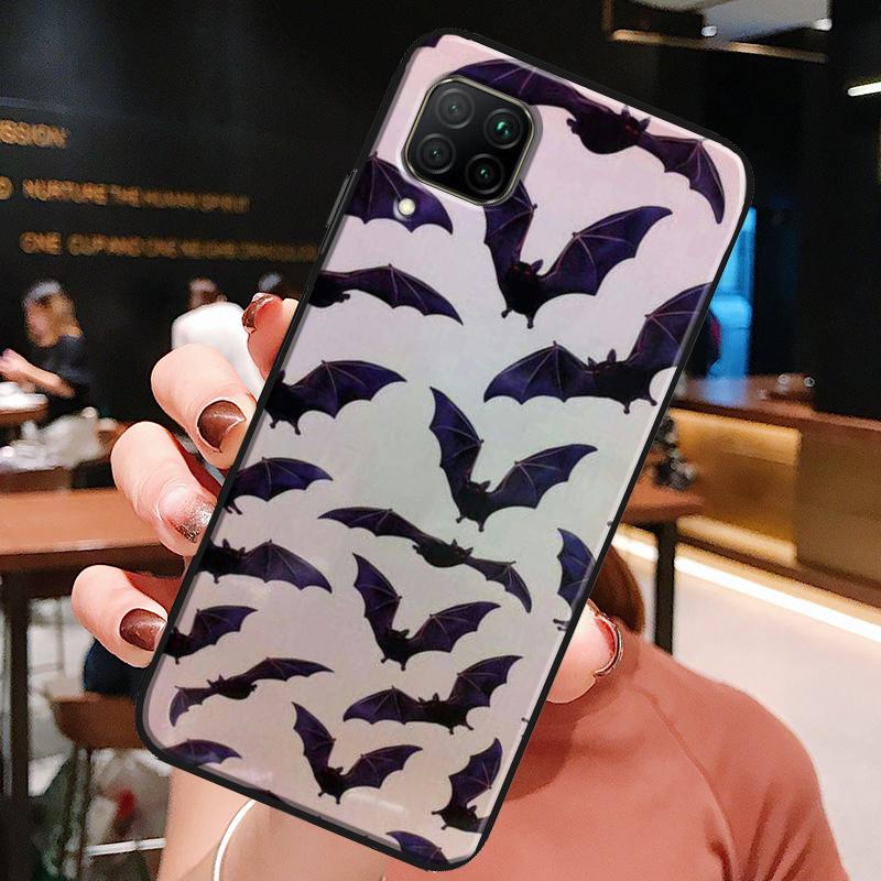 Pumpkin Halloween Bat Boo For Huawei Honor X8a X7a X9a X8 50 70 90 Lite Magic5 Pro P20 P30 P40 P50 P60 Nova 9 5T Case