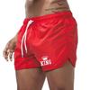 Summer Men's Beach Shorts Men's Three Quarter Shorts Beach Sports Quick Drying Casual Pants
