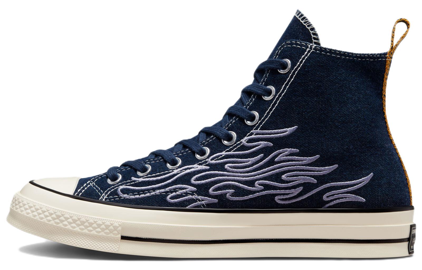 Кеды Converse Chuck 70 High Workwear Denim Flame A05191C 41