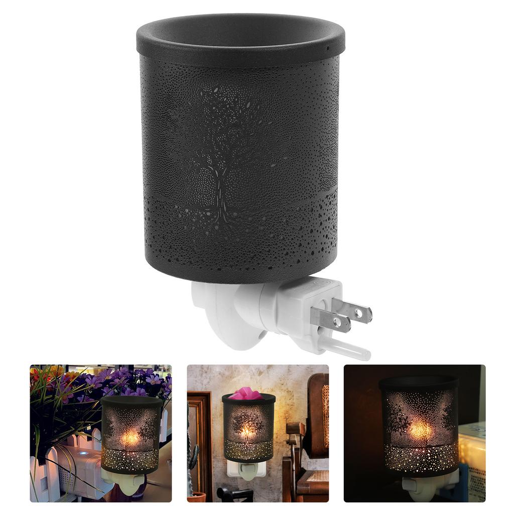 Aroma Oil Burner Scented Wax Melt Warmer Wrought Iron Warmers for Melts Electric Burners Melter Office