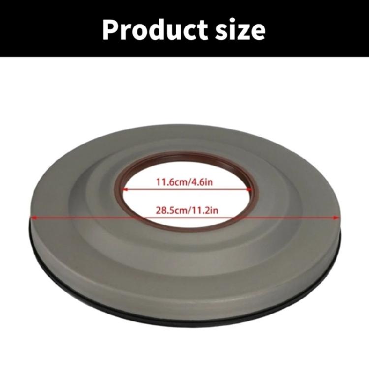 Long Lasting Front Clutch Seal Cover For Automatic Transmission Constructed From Wear Proof Metal Minimizing Maintenance Needs Over Time