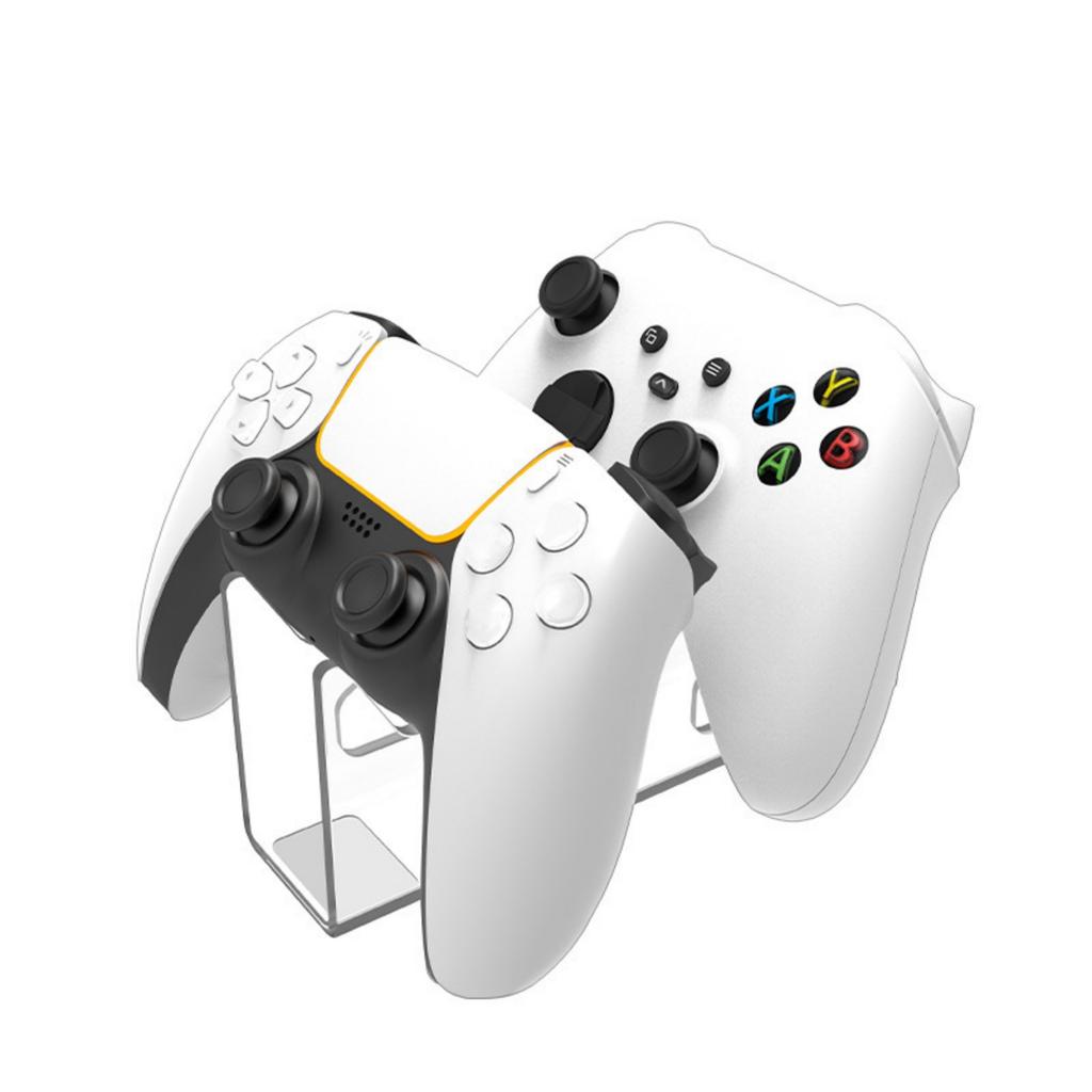Klarer Gamepad-Ständer Halter Rack Stabile Basis Klarer Schreibtisch-Organizer Halter Ständer für P4/P5/XB