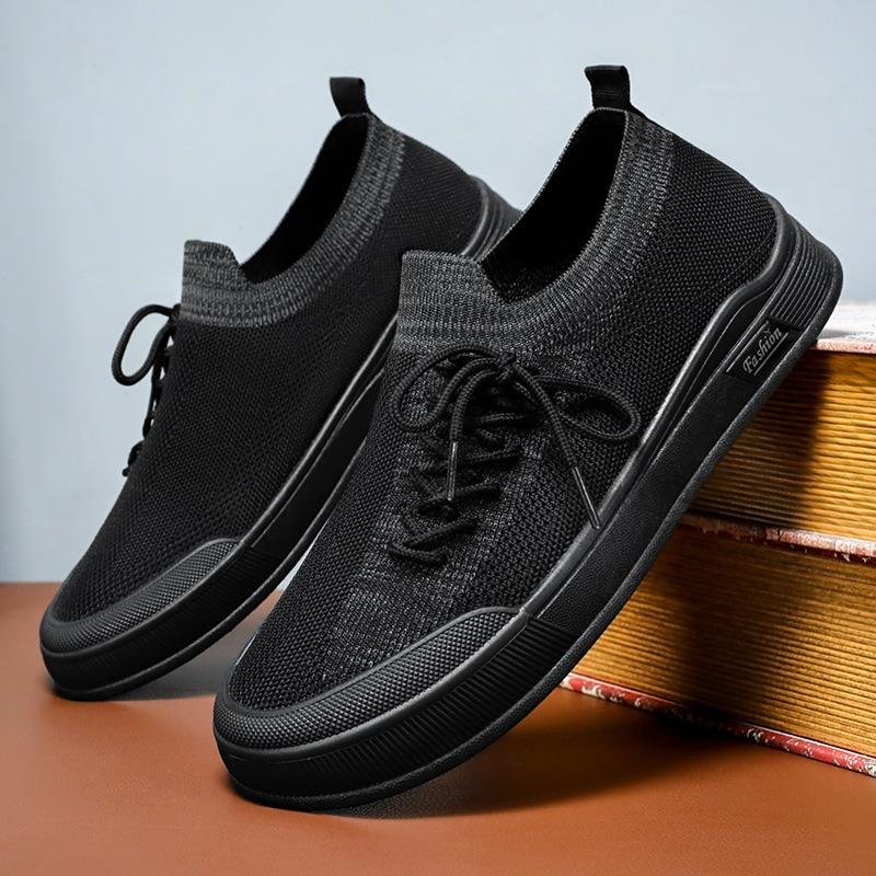 Fashion Spring and Summer Casual Shoes Men Soft Bottom Breathable Mesh Panel Shoes Man Running Trainers Chunky Sneakers Platform Shoes