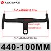 KOCEVLO K05 Full Carbon Gravel One-Piece Integrated Drop Bar with Internal Routing and Spacers