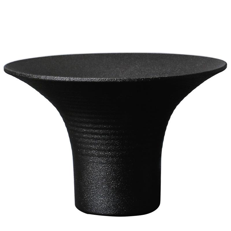 Modern Wabi-**** Style Fortune Tree Wenzhu Landscaping Flower Pot Ceramic Simple Retro Indoor Desktop Potted Flower Device