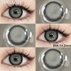 FUNSACHY Nové Módní Kontaktní Čočky 14.2mm Barevné Oční Kontaktní Čočky Modré Přírodní Čočky Šedé Zorničky Oční Make-up Kosmetika Roční