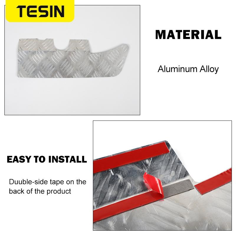 Listwy stylizacyjne TESIN do Suzuki Jimny JB74 Panel tylnego zderzaka samochodowego Osłona dekoracyjna do Suzuki Jimny +