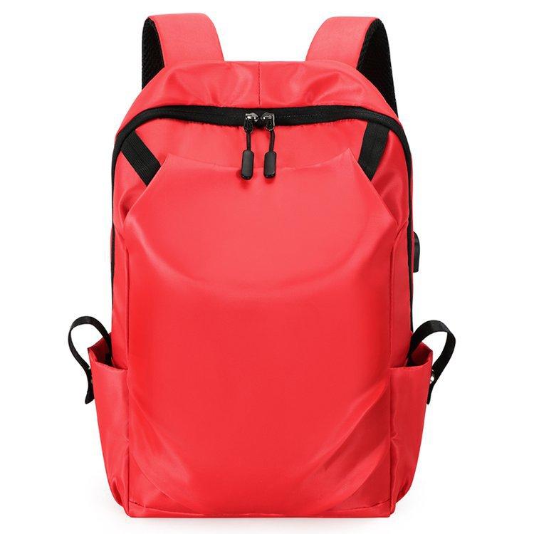 Schoolbag new multi-purpose fashion trend backpack, large capacity simple business usb computer bag