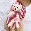 Cute Autumn Winter Dog JUEothes Soft Sweater Hoodie Jacket for Small Medium Puppy Pet Cat Dog Coat
