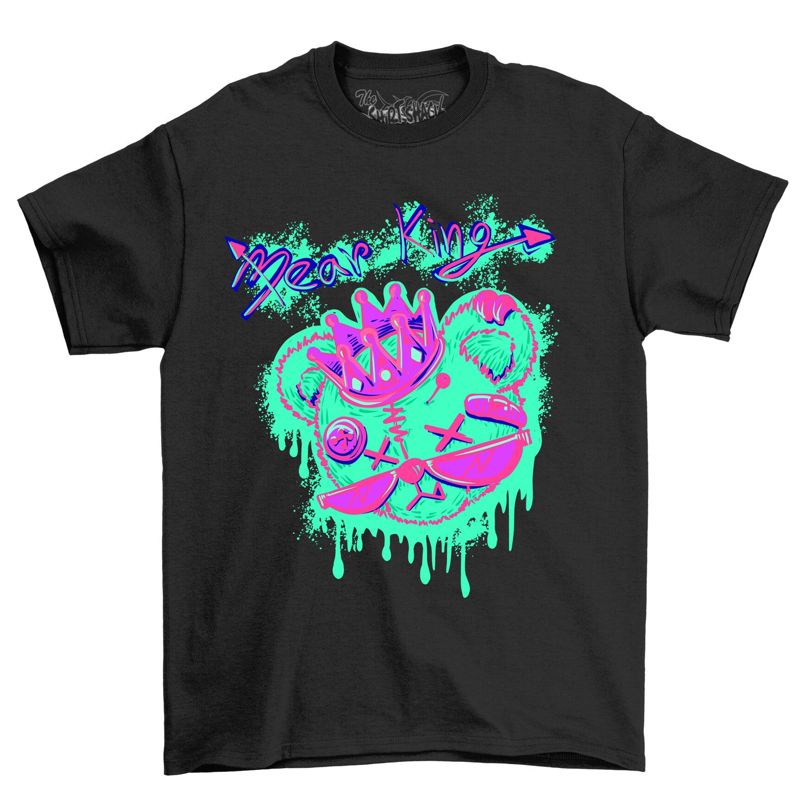 Bearstreet2-21 T-Shirt Mens Womens Tees Top - Unbearably Funny! Cute teddy bear design, 100% cotton, 4XL
