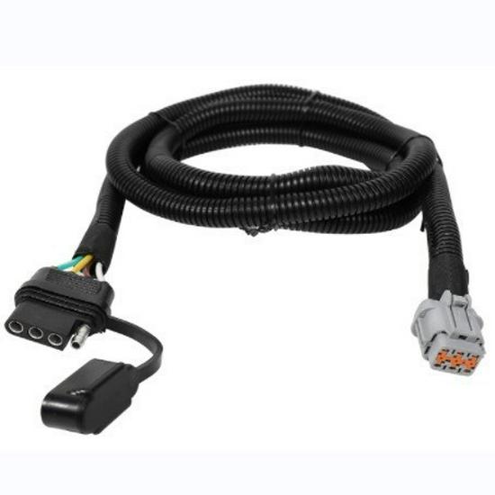 Compatible 4-Way Trailer Wiring Harness for Nissan Frontier (2005-2022) - 55441