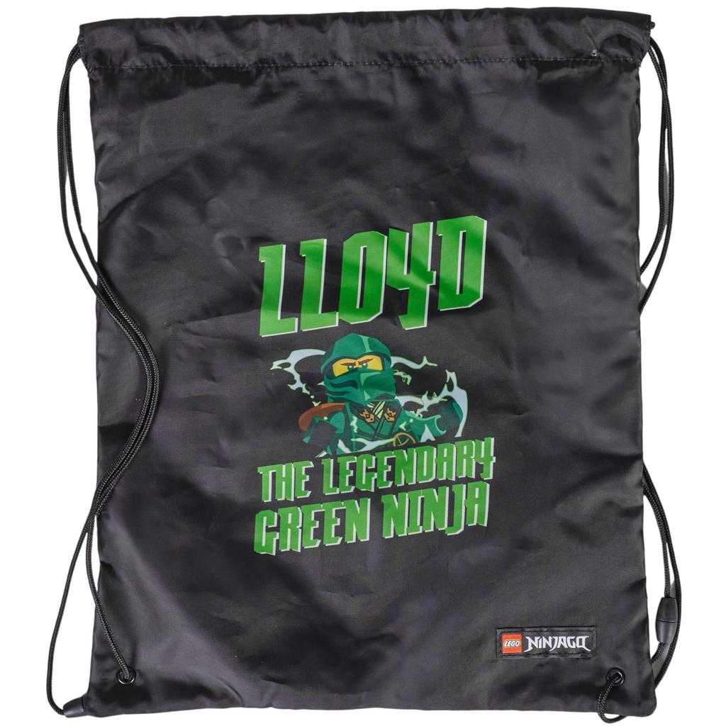 LEGO Ninjago Drawstring Bag, for Boy black Bag