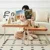 Nordic Coffee Table Living Room Small Side Table Light Luxury Modern Bedroom Nightstand Creative Home Decoration Furniture