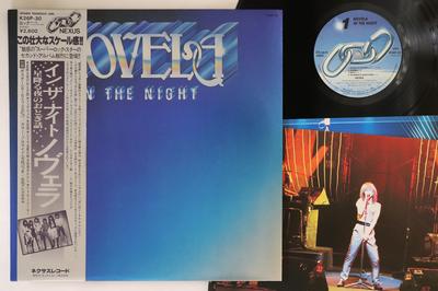 LP Schallplatte NOVELA - In The Night K26P30 NEXUS 1980 Japan Obi Japanischer Pop/Rock Gebraucht