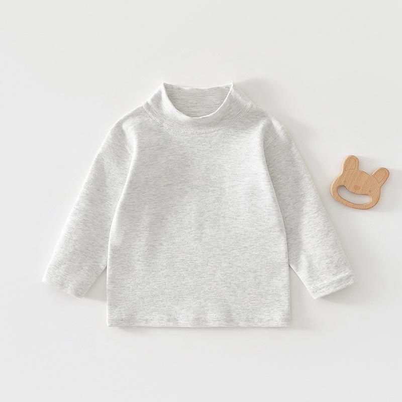 Spring & Autumn Baby Lapel Top: Versatile Base Layer for Boys & Girls