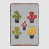 Monstruous Gardening Tools Plechová cedule Club Party Bar Cave Vintage Wall Decor Plechová cedule Plakáty