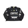 Mens Oversized Cotton Hoodie-Free Streetwear Pullover With Letter Print Lightweight Casual Top
