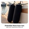 Acrylic Dock Guard Cover with Drawstring Closure Protecting Marine