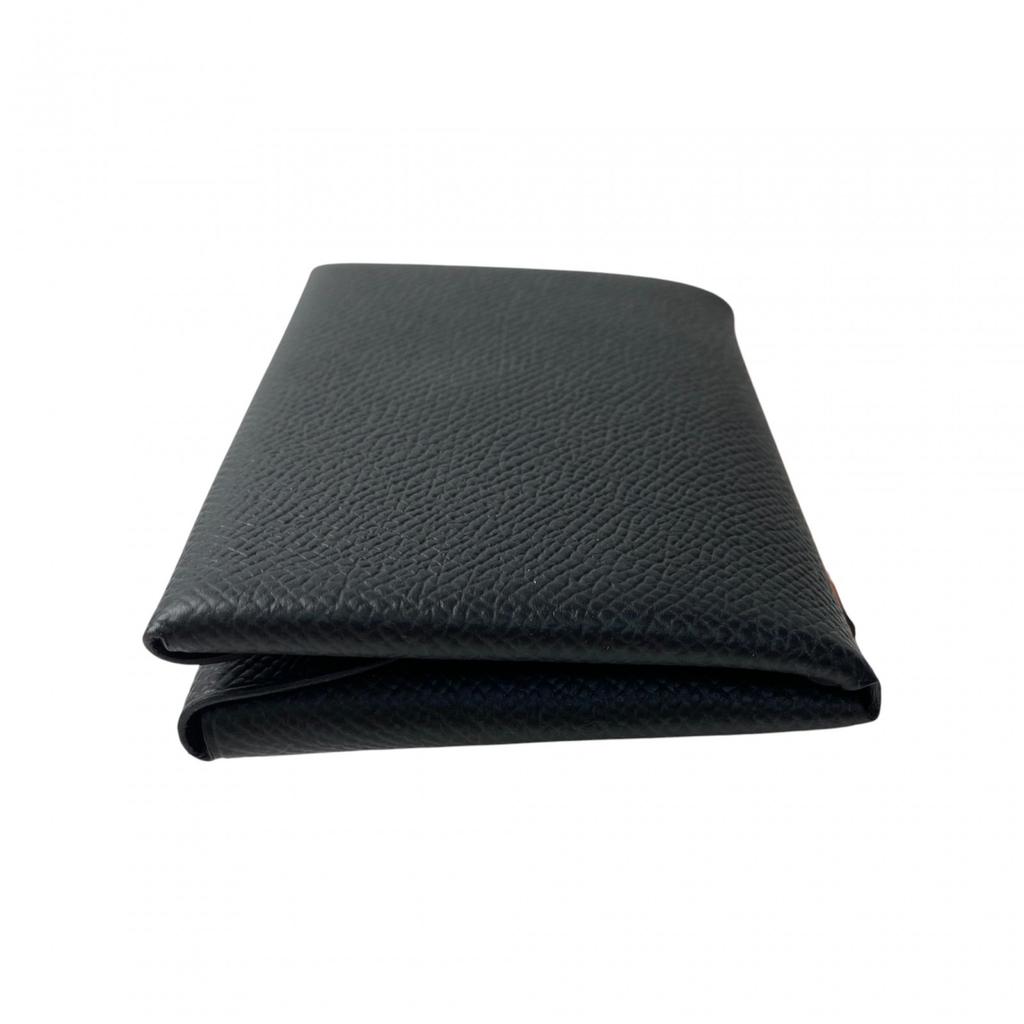 Gebrauchtes HERMES Münzetui schwarz Damen