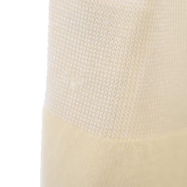 Salvatore Ferragamo Silk Blend Border Pattern Short Sleeve Knit M Sweater Women Used