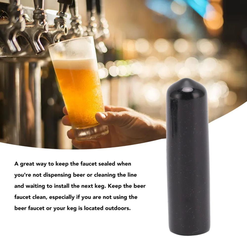 20pcs Sealing Function Beer Tap Cover PVC Beer Faucet Plug Sanitary Draft Faucet Cap  Bar
