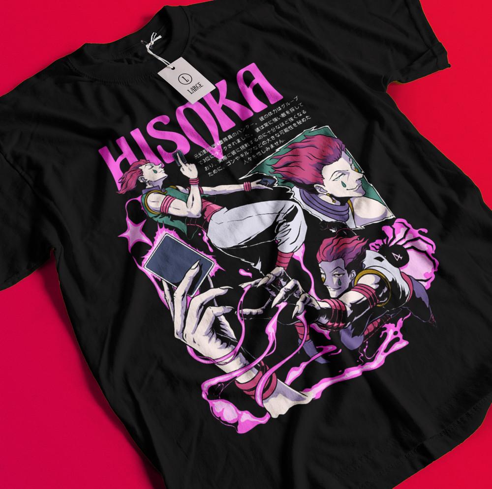 

Hisoka Shirt Hunter X Hunter Manga Strip HXH Anime Unisex shirt T-Shirt All Size BB063 S