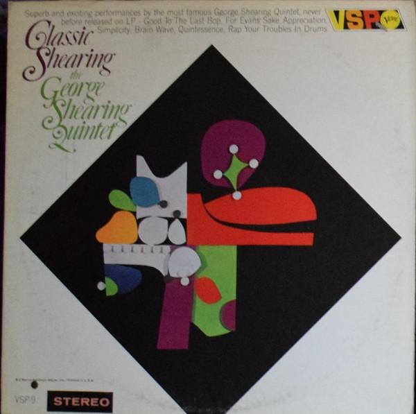 

Виниловая пластинка GEORGE SHEARING QUINTET Classic Shearing VSP9 VSP Джаз США Б/у