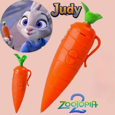 NOVÉ Zootopia2 Judy Mrkev Roztomilé Tužky Školní Kuličkové Tužky Zábavná Záznamová Tužka 2v1 60s Zvukové Psaní Graffiti Tužka