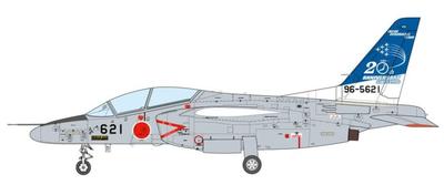 PLATZ Japan Air Force Trainer 11th Squadron 20th Anniversary Commemorative Painted Plastic Model 1/100 Self-Defense T-4 BLU-7
