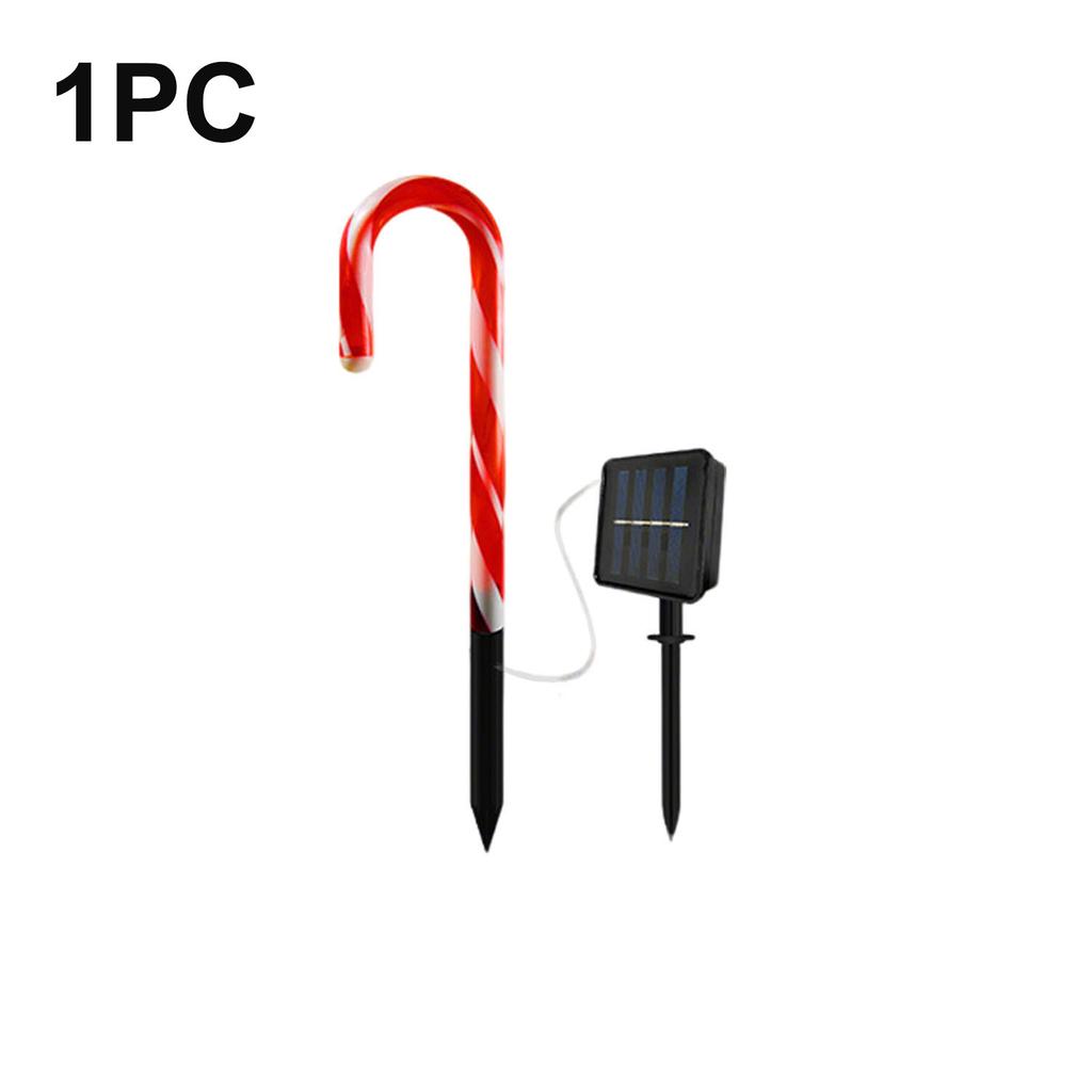 Solar Cane Light LED Waterproof Battery Lawn Christmas Decoration Light