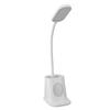 LED Desk Lamp Reading Light Study Table Light with Pen Holder Flexible Gooseneck 3 Color Modes for Bedside Office