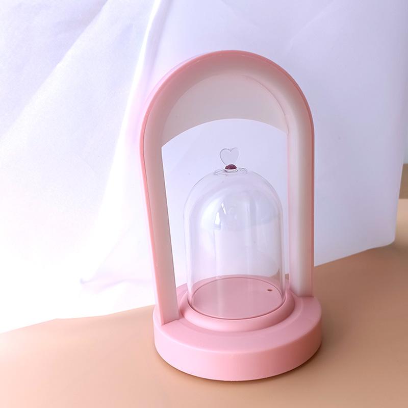 

Music Childrens Night Light With Colorful Flash Aaa Battery Power Supply рожевий