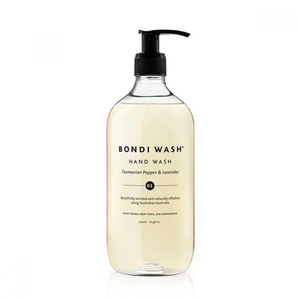 BONDI WASH Hand Wash Tasmanian Pepper   Lavender 500ml