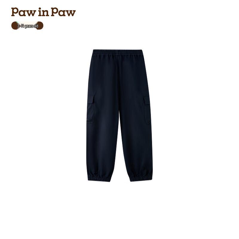 PawinPaw Boys  Cartoon Bear Spring Casual Jogger Pants 150
