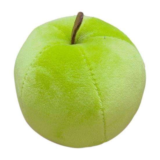 

Apples Plush Toys Soft Apples Stuffed Animal 4-Inch Fidget Fruit Doll for Anxiety Relief Kids Room Decorition зелёный
