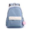 Girls' Candy Color Waterproof Backpack
