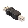Mini Black USB Female To USB Type A Type B Male Converter Connector