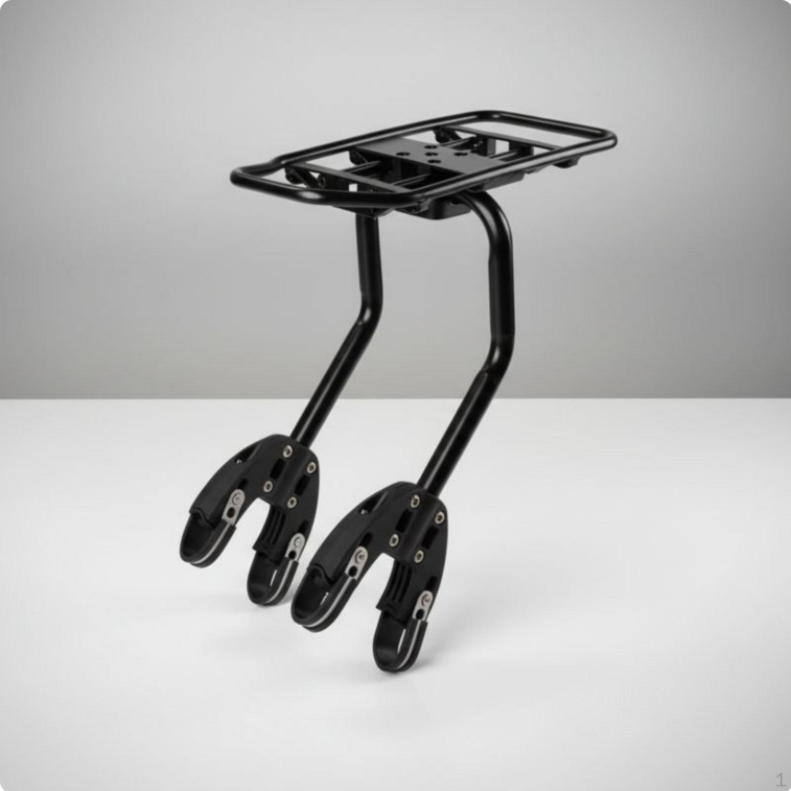 Cycle Rear Rack Aluminum Alloy Mountain Bike Cargo Heavy Duty Adjustable Luggage Carrier