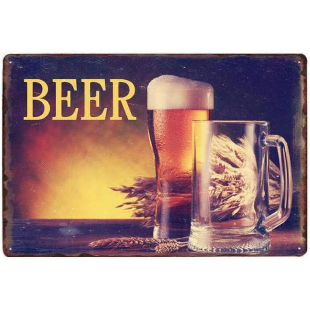 Plaque Metal Tin Signs All You Need is Beer Wall Decoration Vintage Posters Iron Painting for Man Cave Home Cafe Garden Club