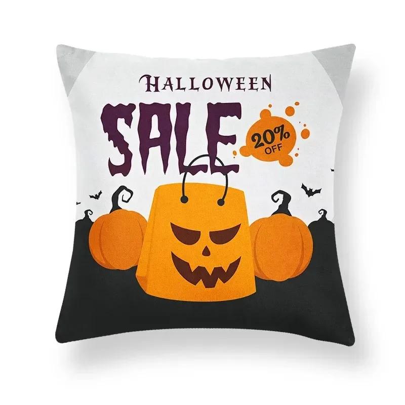 Halloween Horror Ghost Hand Pattern Office Living Room Sofa Car Decorative Pillowcase
