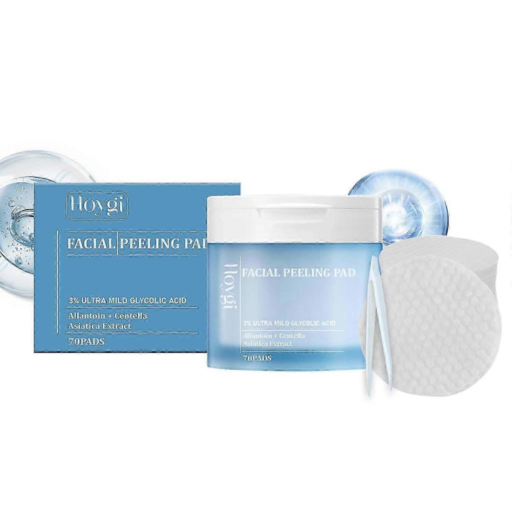 Salicylic Acid Facial Peeling Pads - Exfoliate, Hydrate & Minimize Pores - Easy 30-Second Application for Bright, Smooth, Youthful Skin