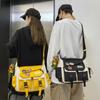 Japanese Style Nylon Postman Bag Square Casual Messenger Bag Men Crossbody Bag Streetwear