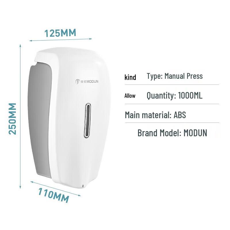 Morton MD-6206 Wall-Mounted Manual Soap Dispenser