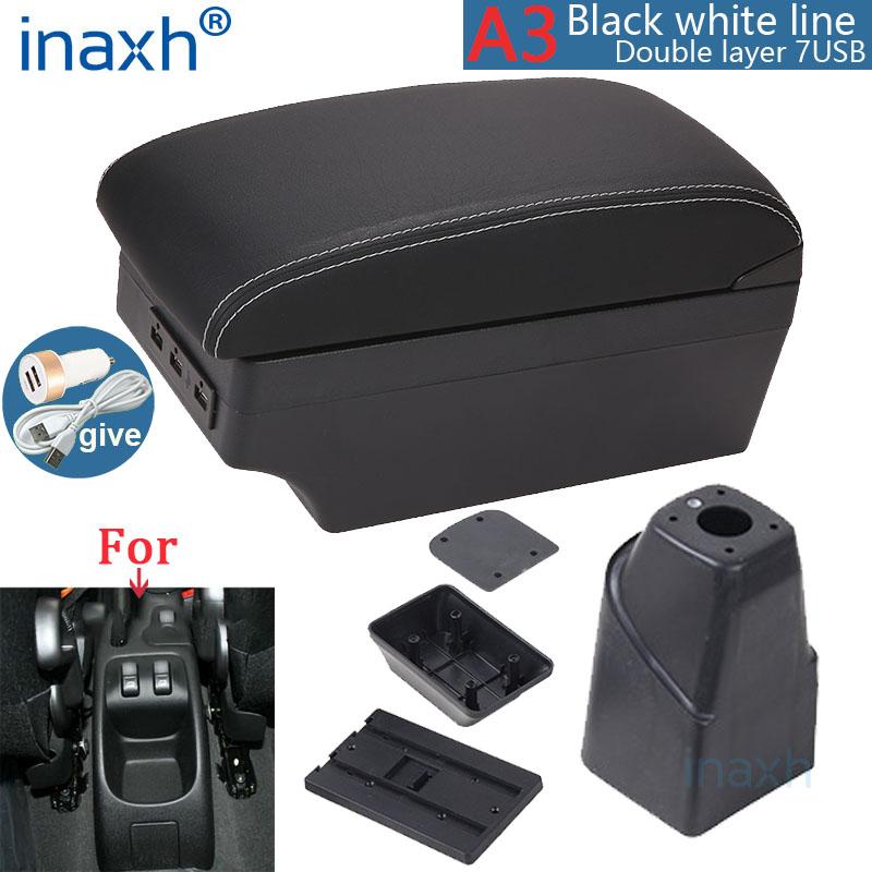 For PEUGEOT 206 Armrest Interior Parts 2017 Car Armrest Box Retrofit Parts Storage Box Car Accessories Interior