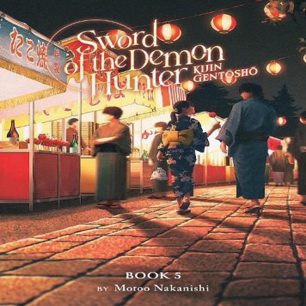 Sword of the Demon Hunter Kijin Gentosho Light Novel Vol. 5 by Motoo Nakanishi Paperback Book 9798888434383