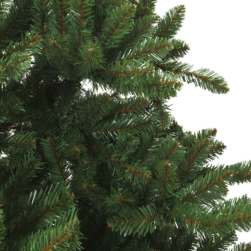 Artificial Foldable Christmas Tree Green 180 Cm PVC and Steel