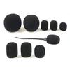 5Pcs Microphone Wind Cover, Headset Microphone Foam Headset Microphone Sponge