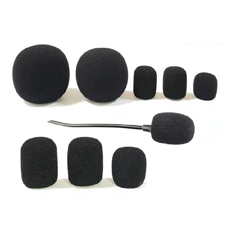 5Pcs Microphone Wind Cover, Headset Microphone Foam Headset Microphone Sponge